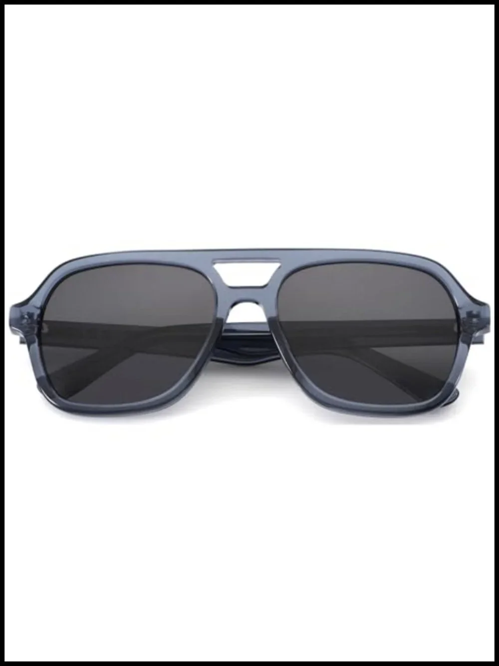 Classic Aviator Sunglasses for Men Polarized UV Protection Square Sun Glasses